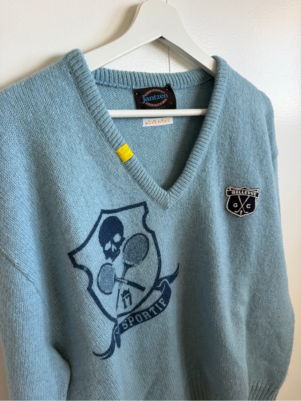 Loveworn Santa Barbara Custom Vintage Sweater, L